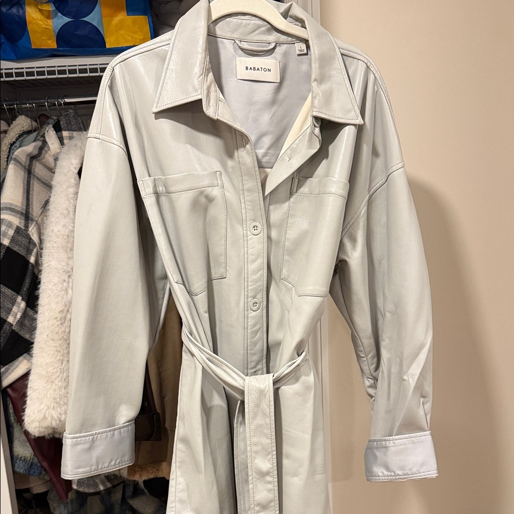 Babaton Women's Cream Trench Coat